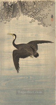  hanga Deco Art - cormorant Ohara Koson Shin hanga